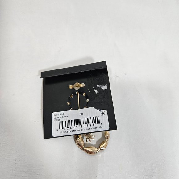 Napier Green Lizard Brooch Pin Costume Jewelry NEW - Picture 2 of 4